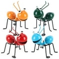 thumbnail image 2 of Gustave 4PCS Metal Ant Sculptures Garden Decor 3D Cute Ants Ornament Statues Hanging Wall Art for Outdoor Yard Lawn Home Desktop Decoration, 2 of 8