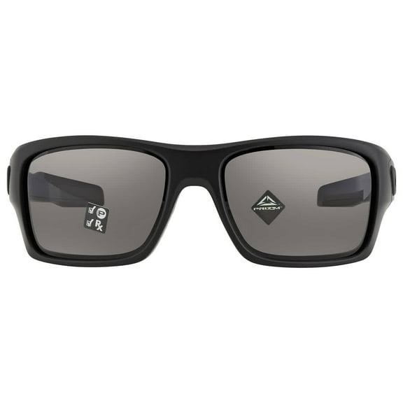 Oakley sunglasses OO9263 Turbine (62) matte black with prizm grey polarized lenses, 65mm