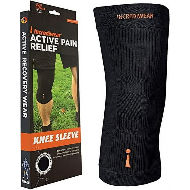 Incrediwear Ankle Sleeve, Black, Small/Medium, 0.03 Pound