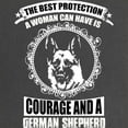 thumbnail image 2 of CafePress - Courage And German Shepherd T Sh Maternity T Shirt - Maternity Dark T-Shirt, 2 of 3