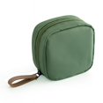 thumbnail image 1 of Bolsa de almacenamiento de maquillaje, mini bolsa de cosméticos portátil a prueba de agua, bolsa de cosméticos portátil simple coreana para mujeres, bolsa roja con boca para cosméticos, 1 of 6