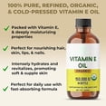 thumbnail image 6 of Abbasi & Co 100% Pure Vitamin E Oil – 150,000 IU Organic Essential Oil for Face, Skin, Hair & Scars – Moisturizes Dry Skin, Reduces Wrinkles – 100ML, 6 of 6