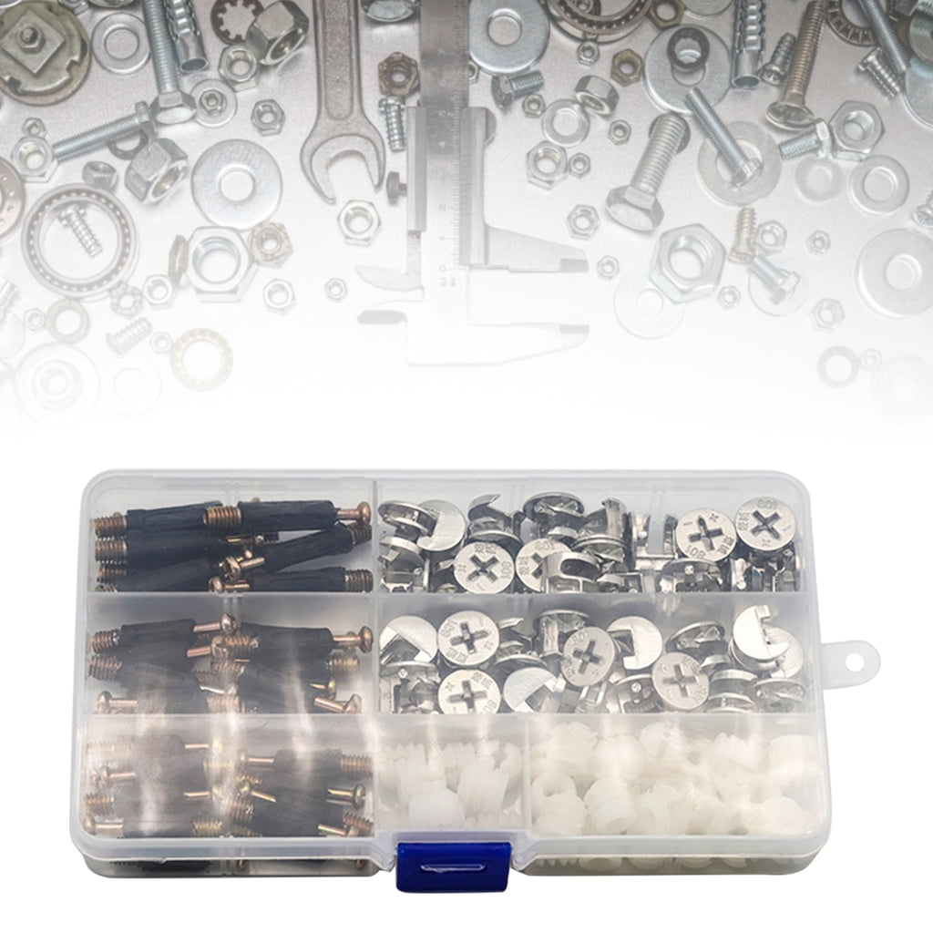 1 Set Cam Lock Nuts Cam Screws for Furniture Connecting Cam Lock Fittings