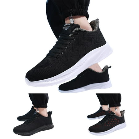 

Cathalem Sneaker Storage for Men High Tops Mens Shoes Large Size Casual Laace Up Solid Color Casual Fashion Sneaker Socks Men C 12