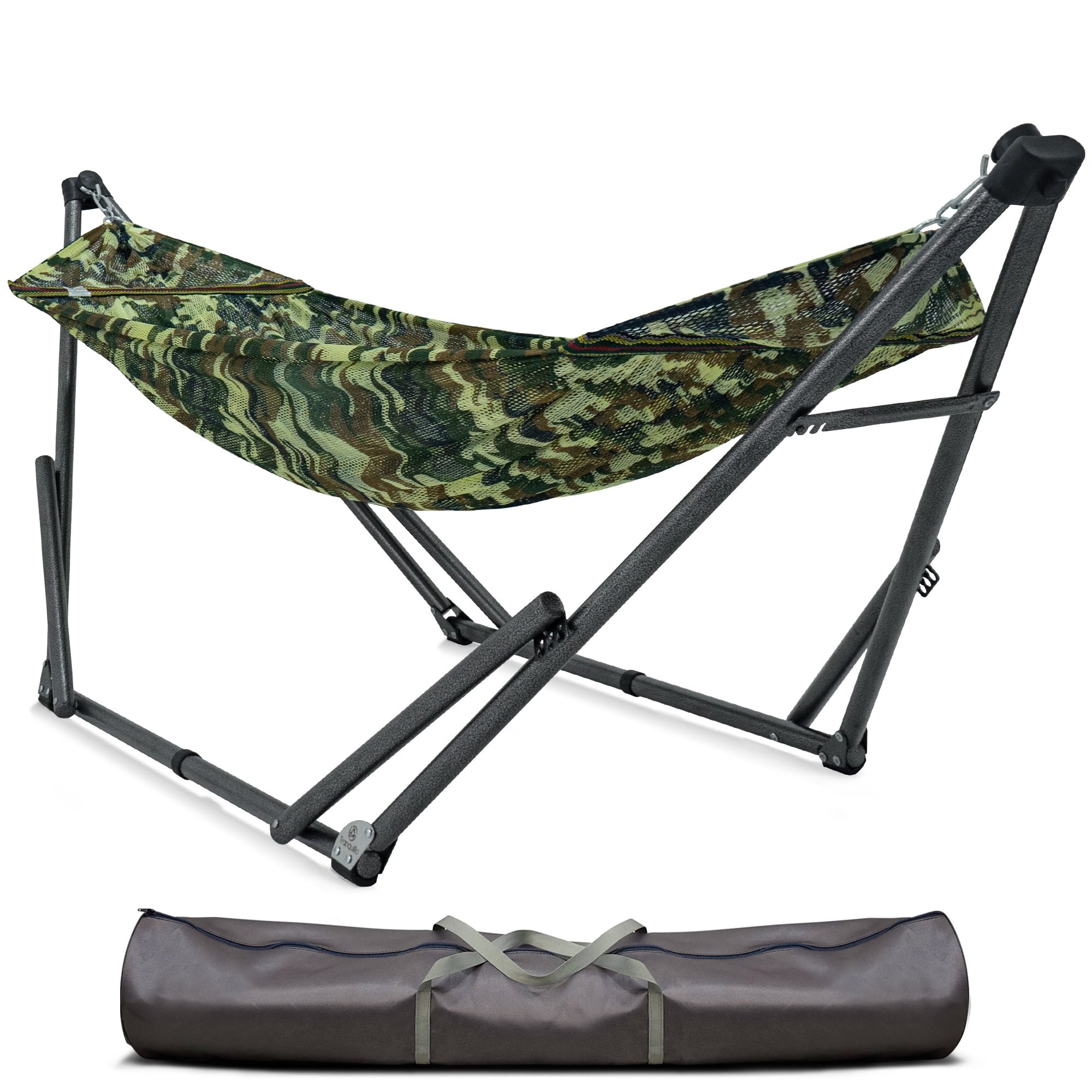 Tranquillo Uniki Collapsible Hammock Stand, Folding Camping Hammock and