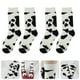 thumbnail image 3 of 2 pares de calcetines calientes de regalos de color femenino de estilo de moda de moda, 3 of 5
