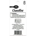 thumbnail image 2 of Betty Crocker Number Candle #6 (Pack of 60), 2 of 2