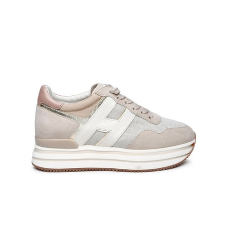 

Hogan Woman Midi Multicolor Suede Sneakers
