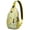 Astronaut, variant on Breakfast Food Fried Egg Cooking Foodie Lightweight Travel Sling Backpack Small Travel Backpack for Essentials