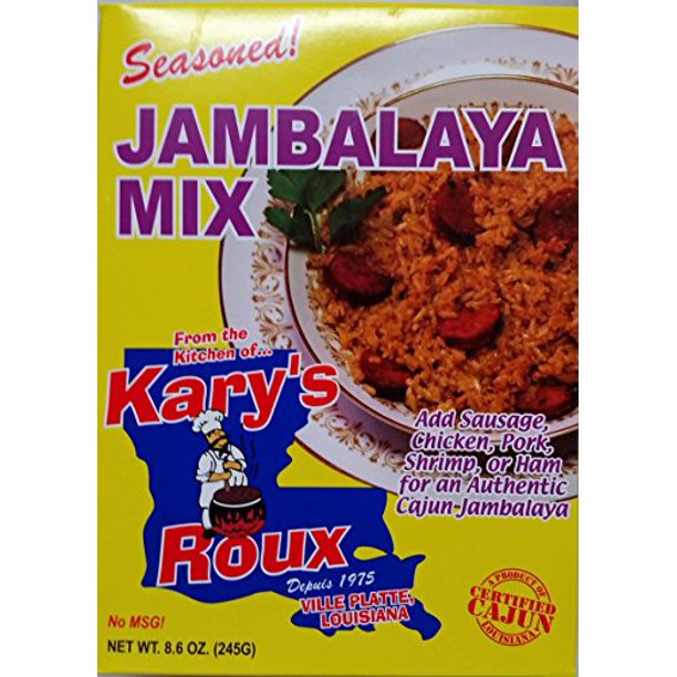 Karys Roux Seasoned Jambalaya Mix 8.6 ounce