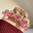 thumbnail image 6 of Necvior Small Hair Claw Cherry Hair Clamps Barrette Acrylic Material Head Grab Clip, 6 of 13