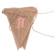 thumbnail image 4 of Banderín de Arpillera Sunnimix Letras de la Ducha del Bebé Color Rosa 12pcs, 4 of 8