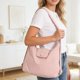 thumbnail image 5 of Women's Casual Large Capacity Handheld Commute Bag Multi-Purpose Backpack Nylon Student Shoulder Bag Class Tote Bag, 5 of 6