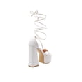 thumbnail image 3 of Zapatilla Mujer Kipon Plataforma Ajustable Tacon blanco 23, 3 of 5