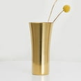 thumbnail image 3 of ENJOYW Stainless Steel Decorative Water Cup Flower Holder Vase Home Restaurant Decor Cup Vase, 3 of 6