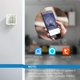 thumbnail image 5 of Termómetro higrómetro wifi inteligente compatible con sensor de temperatura digital medidor de temperatura y humedad registro histórico de días, 5 of 8