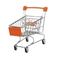 thumbnail image 3 of Mini carrito de compras de juguete, divertido y práctico para niños y niñas de 3 años en adelante. Naranja, 3 of 9