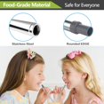 thumbnail image 4 of Reusable Straws Telescopic Metal Travel Straws -Drinking Straws, 4 of 6