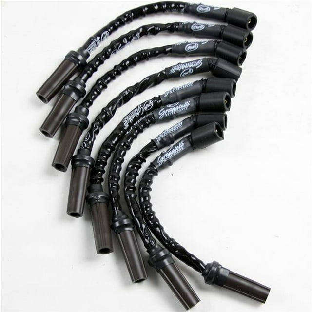 Granatelli Motor Sports GM Series Cars Coil Near Plug Connection Kit, High Temperature Black