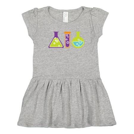 

Inktastic Scientist Kids Chemistry Beakers Gift Toddler Girl Dress