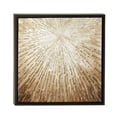 thumbnail image 5 of 24" x 24" Radial Starburst Framed Wall Art with Black Frame, by DecMode, 5 of 7