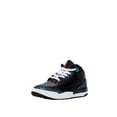 thumbnail image 2 of Jordan 3 Retro Little Kids' Shoes (FV5438-001, Black/Hyper Jade/White/Siren Red) Size 3, 2 of 4