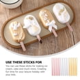 thumbnail image 4 of Miangastore Stick for Popsicle Ice Cream Stick Acrylic 30pcs Mirror Gold, 4 of 9