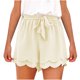 thumbnail image 1 of Pantalones cortos de chándal de moda para mujer, pantalones cortos de cintura alta sólidos sueltos informales de verano Fridja  fhjkhfk459510, 1 of 9