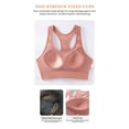 thumbnail image 5 of Luysn High Impact Sports Bras for Women High Support Padded Racerback Sport for Workout Running Gym,Y Back Cropped Bras Yoga Top,Comfortable Seamless Full Coverage Push Up Running Bra Tank Tops Bra, 5 of 9