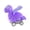 Purple, variant on Kids' Push Button Toy Car, Baby Dinosaur Sliding Car, Decompression Car Toy For Toddlers With Interactive Press-And-Go Mechanism, Suitable For Indoor Outdoor Play