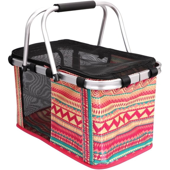 Cat Carrier Bag Foldable Dog Carrier Basket Puppy Handbag Portable Small Pet Travel Box Breathable Mesh Outdoor Carrier Cage for Schnauzer Teddy Poodle