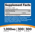 thumbnail image 5 of Nutricost L-Arginine 1000mg, Amino Acid Tablets (300 Tablets), 5 of 5