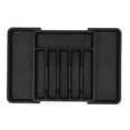 thumbnail image 2 of Organizador De Cajones Expandible, Bandeja Para Cubiertos Con Múltiples Compartimentos, Soporte Para Utensilios Resistente, Fácil Movilidad, Fácil De Limpiar, Expandible Lateral, 2 of 7