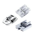 thumbnail image 2 of 2 Pieces Invisible Zipper Home Supplies Small Handy Installation Metal Zippers Smooth Surface Household Accessories Foot Presser Set, 2 of 9