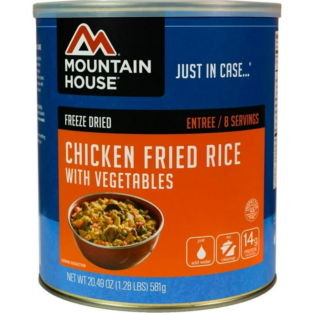 Mountain House Freeze Dried Meal Chicken Fried Rice 1 Can 30112