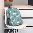thumbnail image 3 of Easygdp whiter Snow bear Print Mochila Ligera de 15 Pulgadas para Estudiantes, Mochila Cómoda para la Escuela y Viajes, Correas Ajustables, 3 of 6