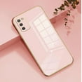 thumbnail image 2 of Compatible with Samsung Galaxy A03s(us) Case Silicone Pink, Plating Samsung Galaxy A03s(us) Phone Case Shockproof Thin and Soft Cover (Pink), 2 of 7
