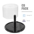 thumbnail image 3 of SHISUYAN 2 pcs Empty CD Storage Bucket DVD Storage Holder Portable DVD Storage Containers, 3 of 8