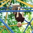 thumbnail image 2 of WOSTOO 10FT Climbing Dome,Kids Dome Climber Jungle Gym Outdoor Toddler Play Set for Kids 3-10 Year Outdoor Play , Supports up to 880lbs,Yellow, 2 of 7