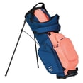 thumbnail image 4 of TaylorMade Golf Ladies Prior Generation Flextech Stand Bag Coral/Navy, 4 of 5