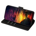 thumbnail image 3 of KAIYANG Funda para teléfono con bloqueo RFID para vivo Y78+ 5G, funda tipo billetera de cuero PU con tapa abatible, estilo D vivo Y78+ 5G azul, 3 of 5
