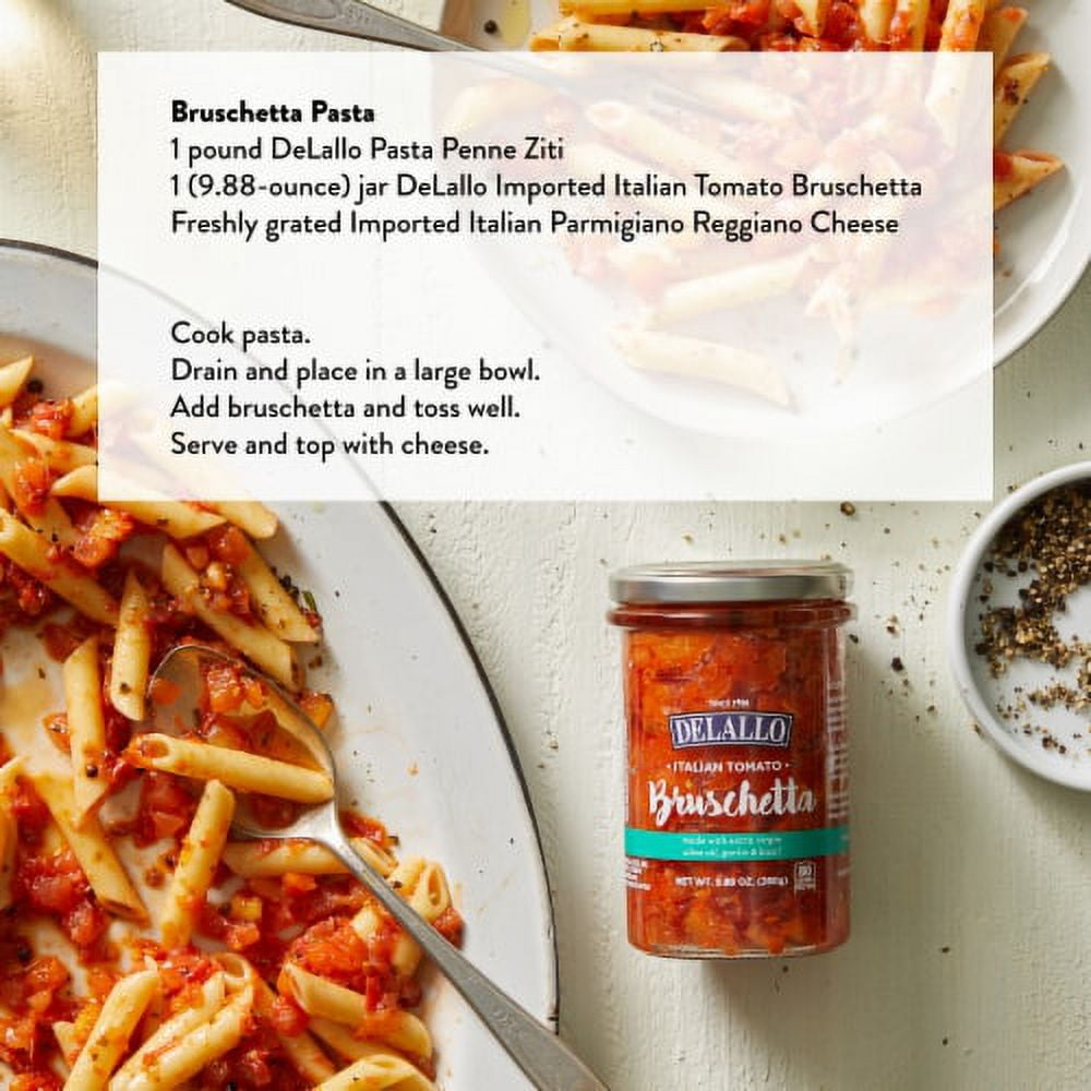 2X-Delallo Italian Tomato Bruschetta - 9.88 oz