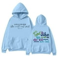 thumbnail image 2 of Christian Hoodies for Women God Is Within Her She Will Not Fall Hooded Sweatshirt with Pockets Pullover Tops, 2 of 3