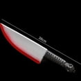 thumbnail image 2 of Cuchillo de sangre para Halloween, cuchillo afilado con sangre, Festival fantasma, juguete de plástico, cuchillo de cocina de simulación, accesorios complicados, cuchillo curvo, 2 of 5