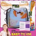 thumbnail image 3 of Kit de billetera Needlepoint CRAFTILOO preimpreso para niños, 3 of 5