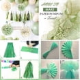 thumbnail image 2 of Baby Shower Decoration Green Balloons Paper Tassels Gender Reveal Party Decoration for Baby Boys Girls, 2 of 4