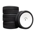 thumbnail image 2 of lionlar 4Pack Plastic Wheel Tires HPI RC Car Parts Replacement 6085, 2 of 5
