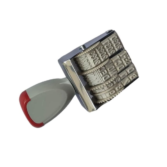 Number Stamp Date Stamp Adjustable Office Stamp Number Stamp Inking Dater Stamp Easy to Use