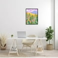 thumbnail image 2 of Stupell Industries Abstract Cactus Plants Desert Dunes Painting Black Framed Art Print Wall Art, Design by Laura Marr, 2 of 8