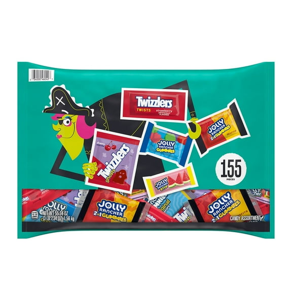 HERSHEY'S Variety Pack Fruit Flavored Halloween Candy, 155 pcs.